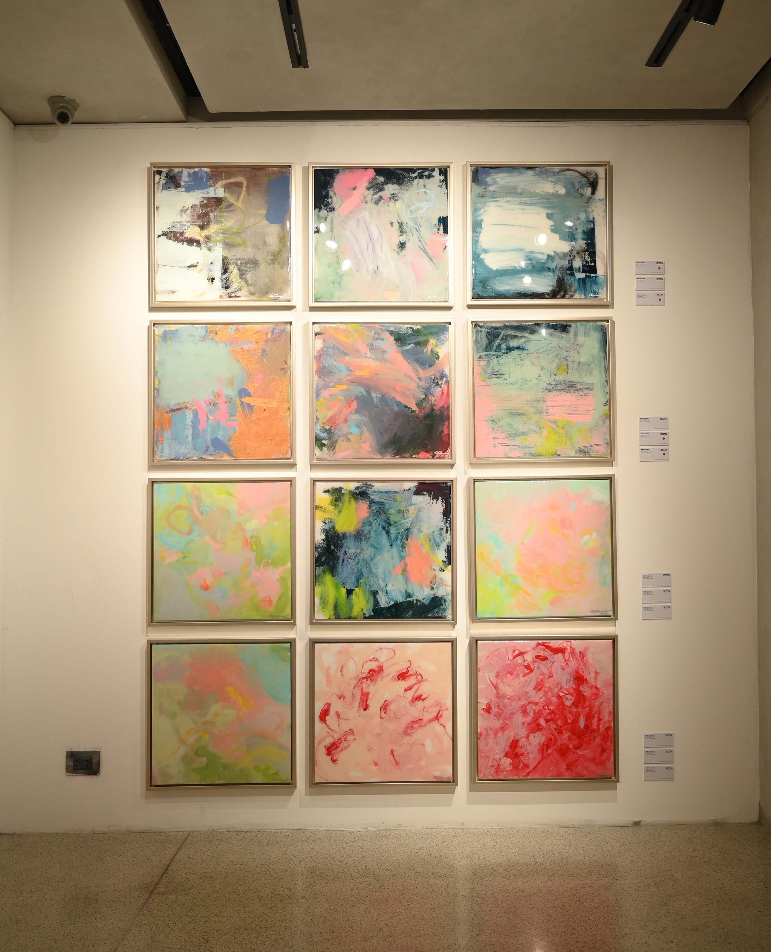 9:16 exhibition artwork wall
