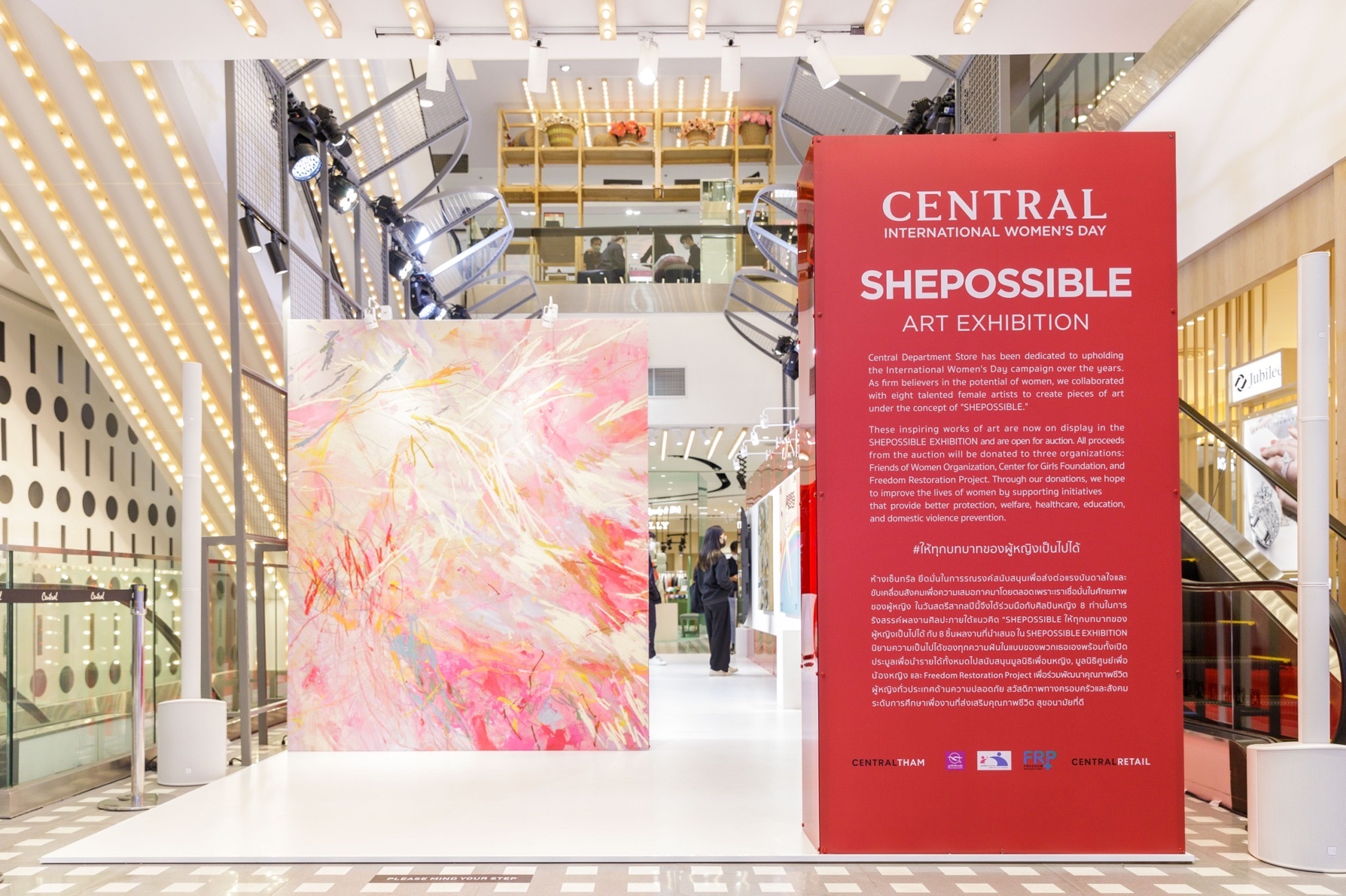 2023 She’s Possible, Central International Women’s Day, Central Department Store, Bangkok, Thailand